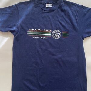 Vintage Single Stitch Naval Medical Command Tee